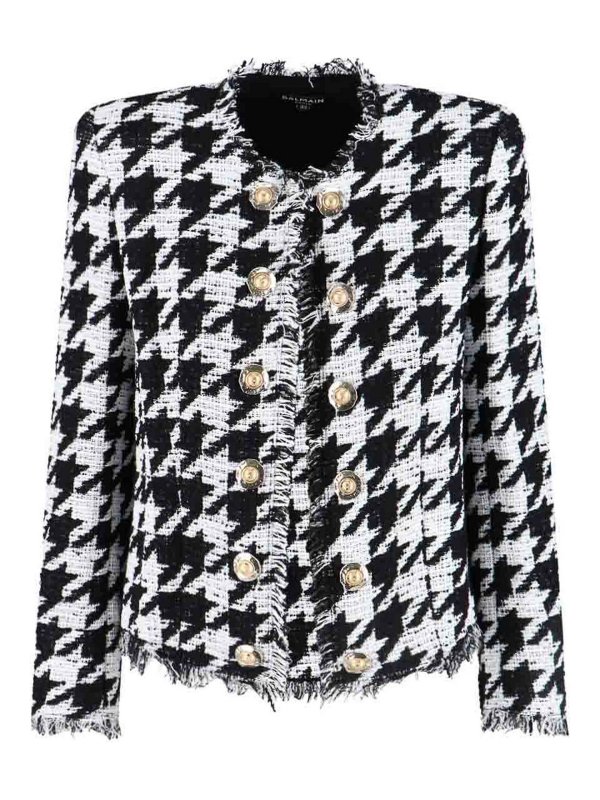 Balmain: Blazer - Blazer - Schwarz