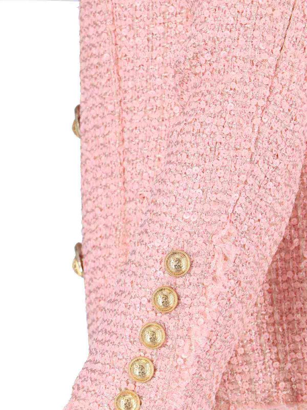 The Best Shops Balmain: カジュアルジャケット - カジュアルジャケット - ヌードカラー