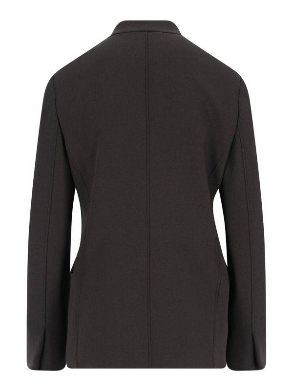 GIORGIO ARMANI: blazers online - Double -breasted blazer in virgin wool