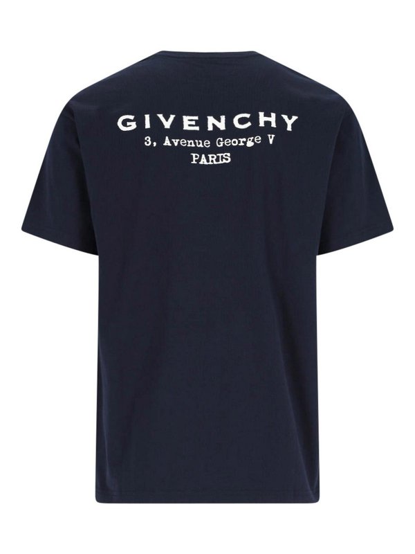 GIVENCHY: T-shirts online - T-Shirt - Blau