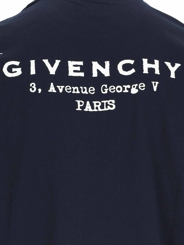 The Best Shops GIVENCHY: T-shirts - T-Shirt - Blau
