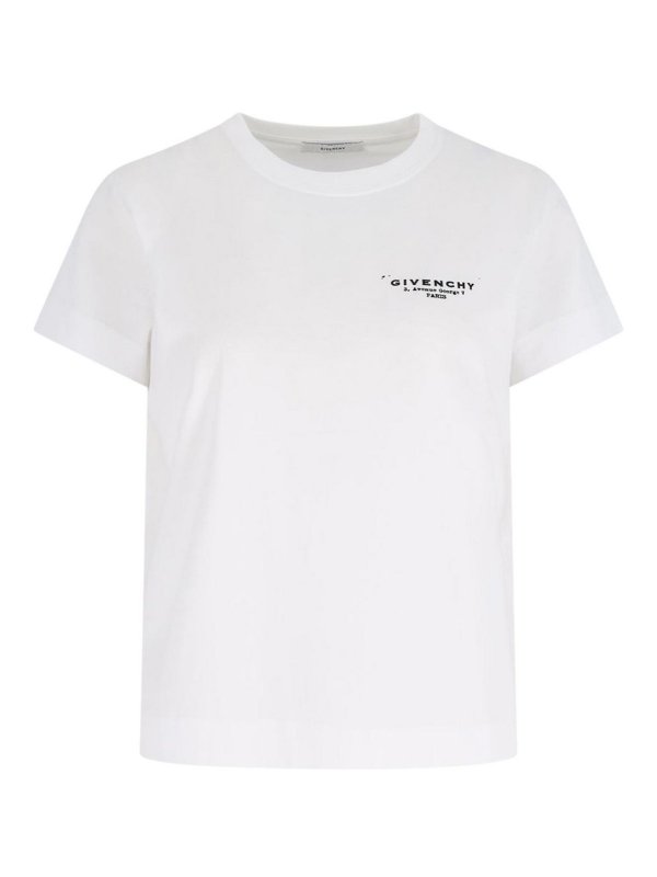 GIVENCHY: t-shirts - T-Shirt Logo