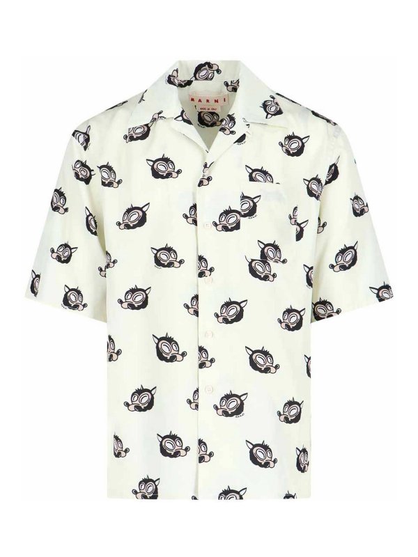Marni: Camisas - Camisa - Blanco