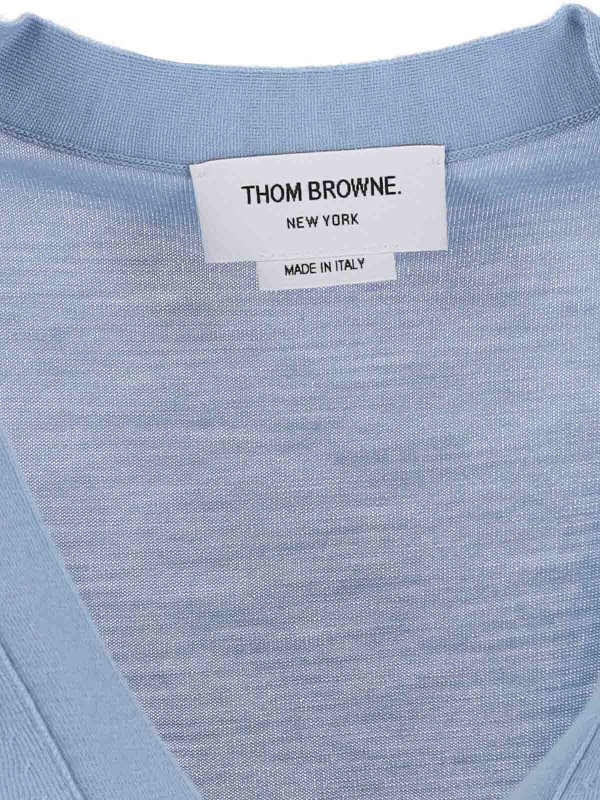 THOM BROWNE buy online Cardigan In Lana Vergine