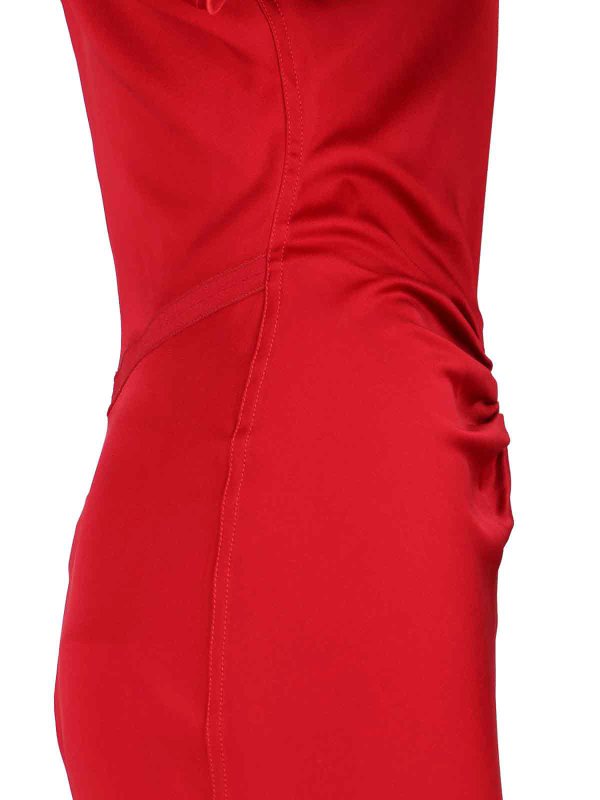 The Best Shops VICTORIA BECKHAM: ニーレングスドレス - 膝丈ドレス - 赤