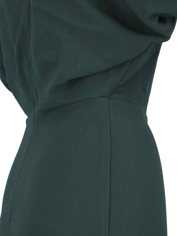 Flared midi dress shop online: VICTORIA BECKHAM