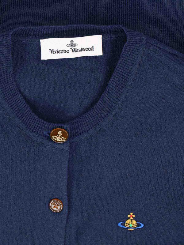 The Best Shops VIVIENNE WESTWOOD: Cárdigans - Cárdigan - Azul
