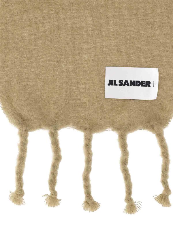 The Best Shops JIL SANDER: scarves - Scarf in mohair and wool