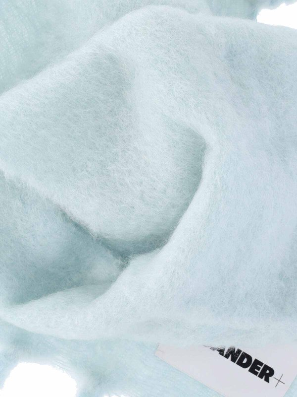 JIL SANDER: scarves online - Scarf in mohair and wool