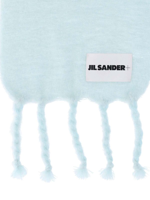 The Best Shops JIL SANDER: scarves - Scarf in mohair and wool
