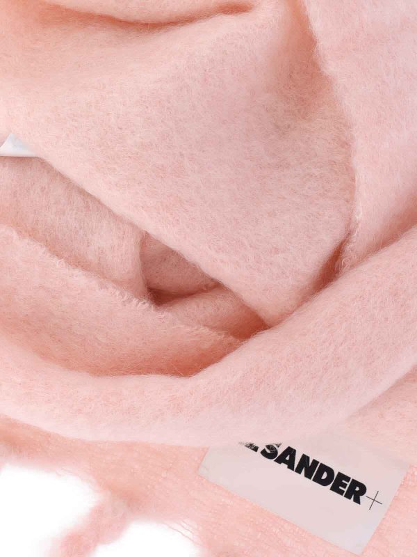 JIL SANDER: scarves online - Scarf in mohair and wool