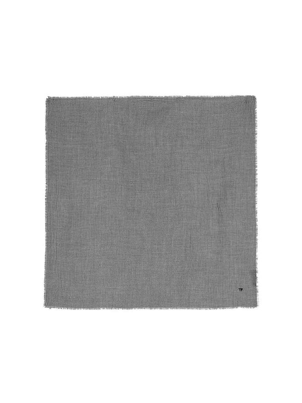 TOM FORD: Stole & Scialli online - Foulard Pied de Poule in lana