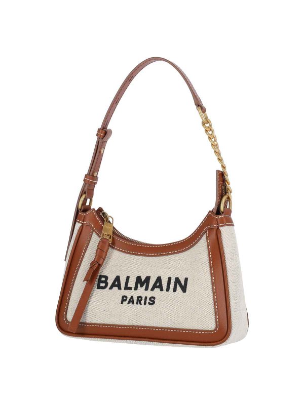 Balmain: Sacs portés épaule  online - Sac Porté Épaule - Beige