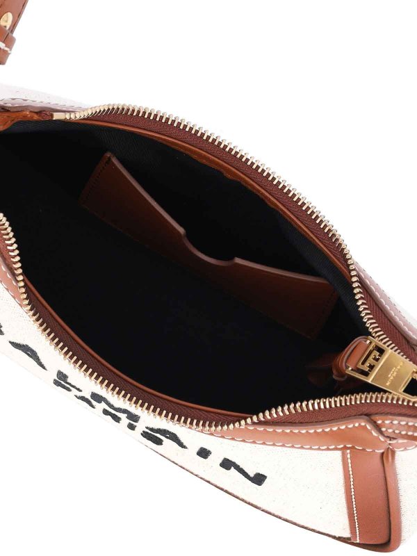 Sac Porté Épaule - Beige shop online: Balmain