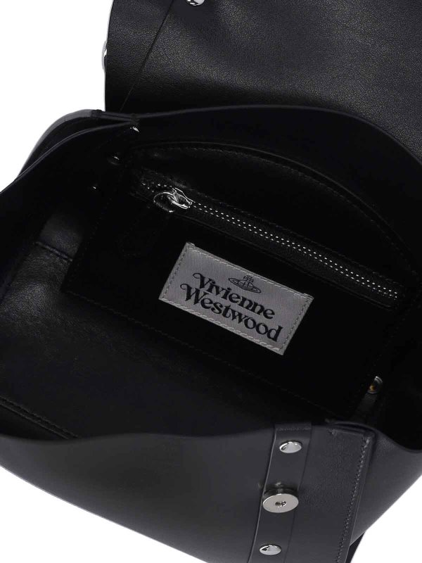 クロスボディバッグ - 黒 shop online: VIVIENNE WESTWOOD