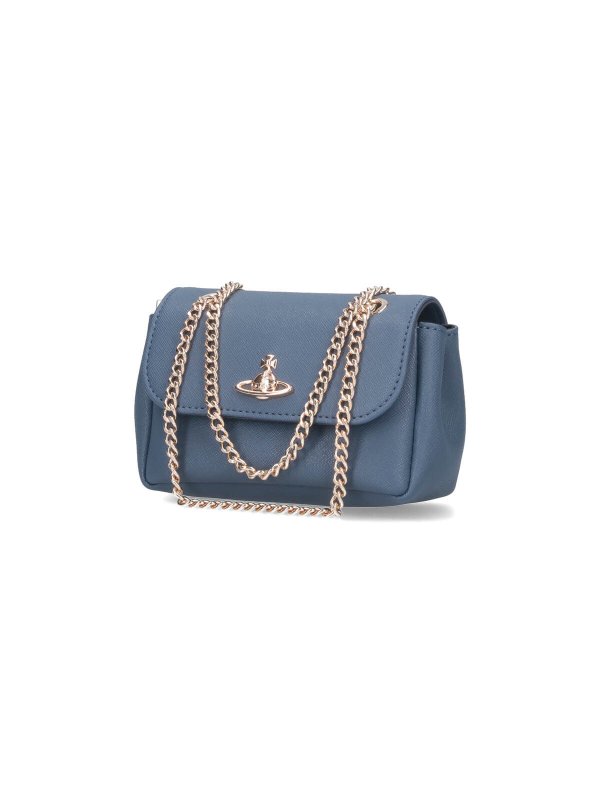 VIVIENNE WESTWOOD: Bolsas bandoleras online - Bolsa Bandolera - Azul