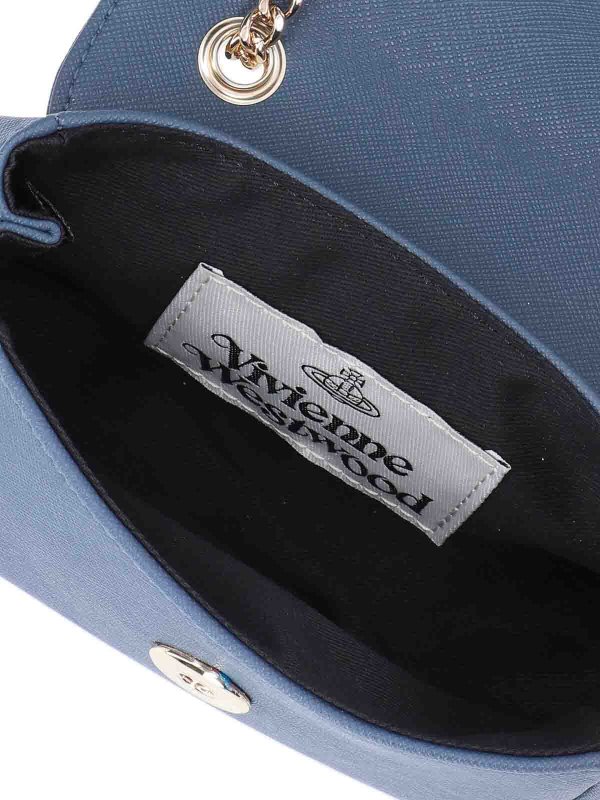 Bolsa Bandolera - Azul shop online: VIVIENNE WESTWOOD