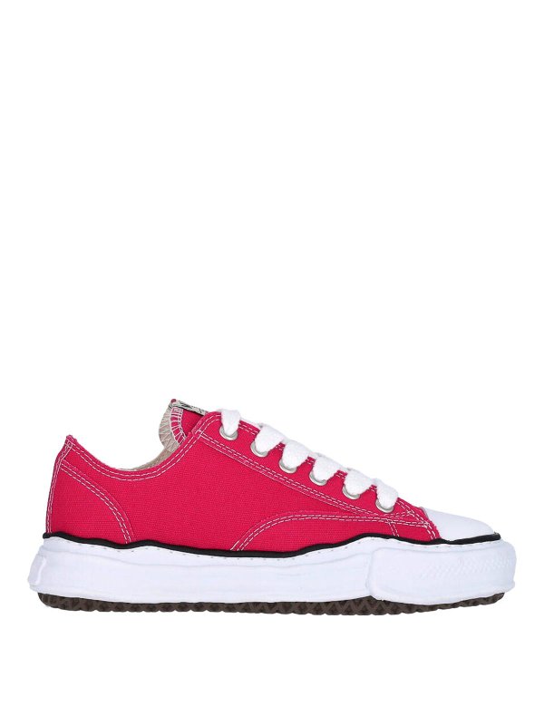 MAISON MIHARA YASUHIRO: Zapatillas - Zapatillas - Rojo