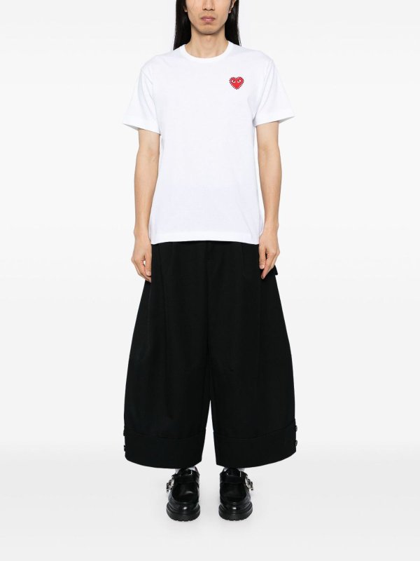 COMME DES GARCONS: Camisetas online - Camiseta - Blanco