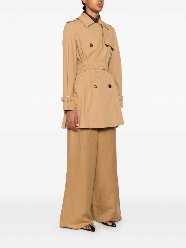 Max Mara Trench - Beige - Women | 2511021012LANDA010 | thebs.com
