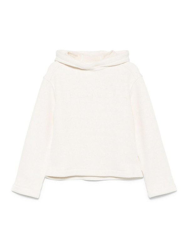 Max Mara: Sweatshirts und Pullover - Sweatshirt - Weiß