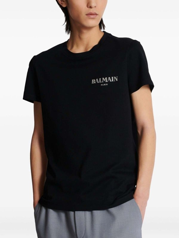 The Best Shops Balmain: T-shirts - T-Shirt - Noir