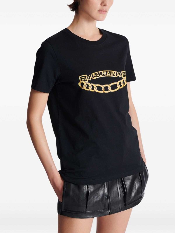 Camiseta - Negro shop online: Balmain