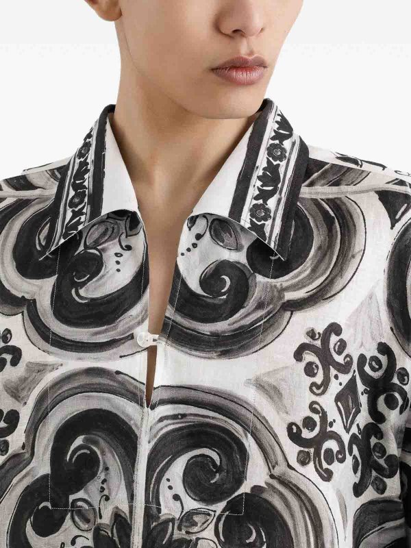 DOLCE & GABBANA: Chemises online - Chemise - Blanc