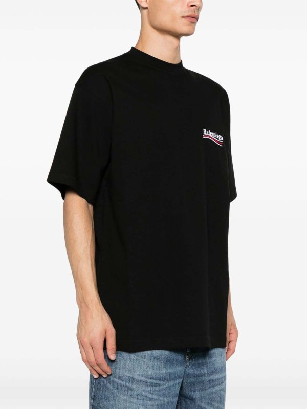 BALENCIAGA: t-shirts online - Political Campaign T-Shirt Large Fit