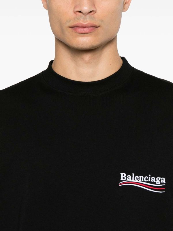 Political Campaign T-Shirt Large Fit shop online: BALENCIAGA