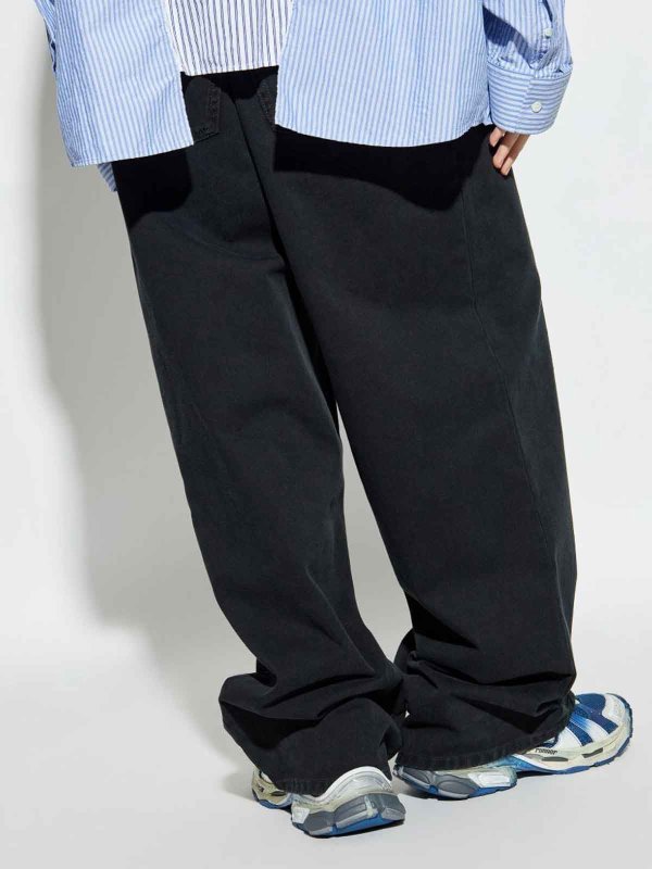 The Best Shops BALENCIAGA: casual trousers - Baggy Pants