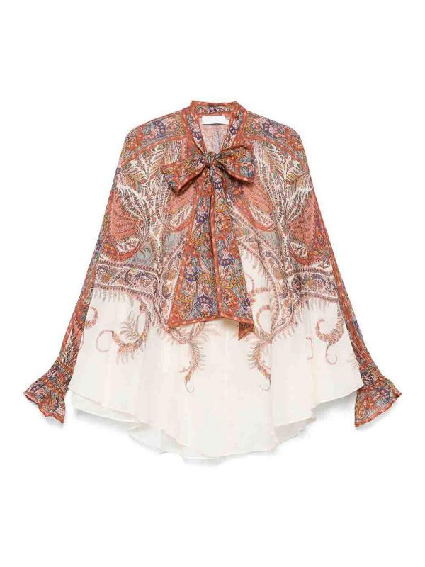 ZIMMERMANN: Blouses - Blouse - Blanc