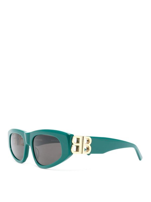 BALENCIAGA: サングラス online - サングラス - 緑