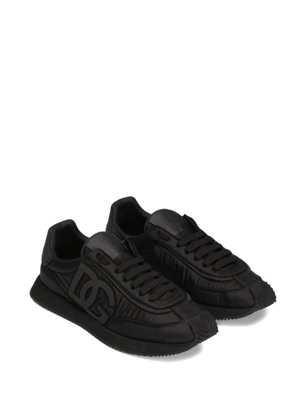 The Best Shops DOLCE & GABBANA: trainers - Mixed-Material Dg Cushion Sneakers
