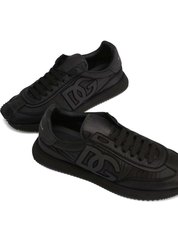 Mixed-Material Dg Cushion Sneakers shop online: DOLCE & GABBANA