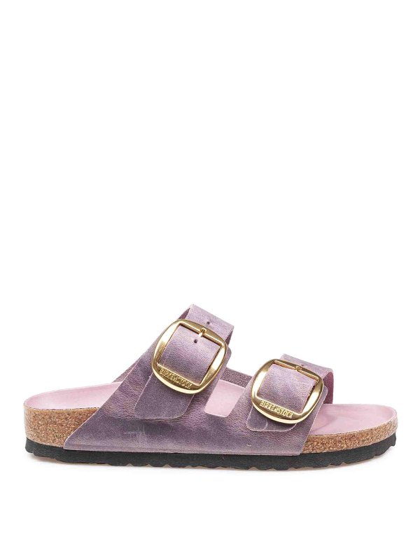 BIRKENSTOCK: sandals - Sandalo Arizona Big Buckle in Lavender color