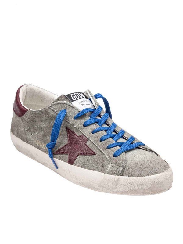 GOLDEN GOOSE: trainers online - Super Star Sneakers in Green and Kenya