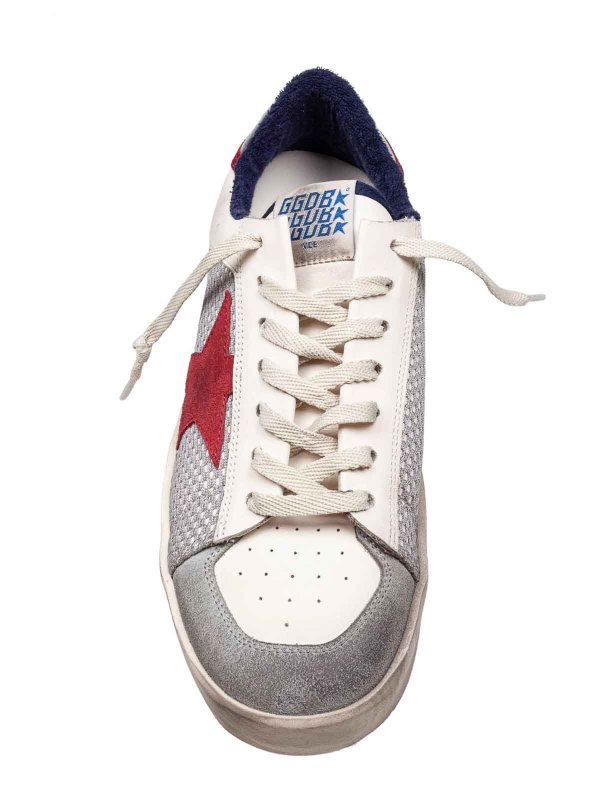The Best Shops GOLDEN GOOSE: sneakers - Sneakers Stardan In Rete E Pelle
