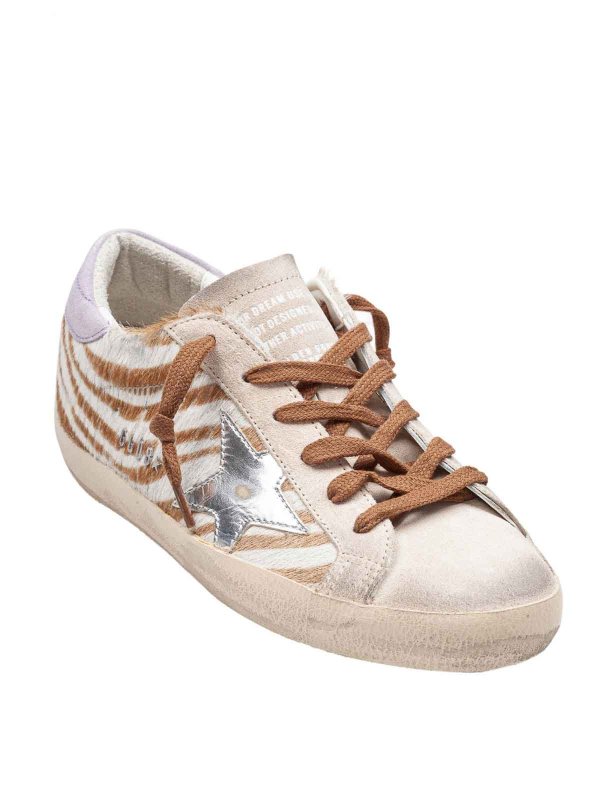 GOLDEN GOOSE: trainers online - Super star sneakers in suede