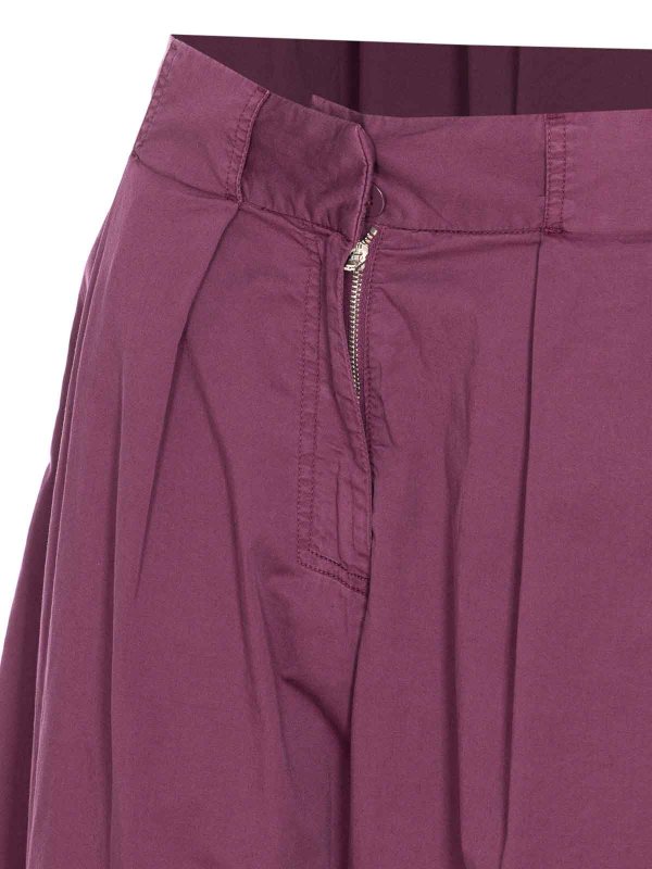 The Best Shops Pinko: casual trousers - Purple Yann Pants