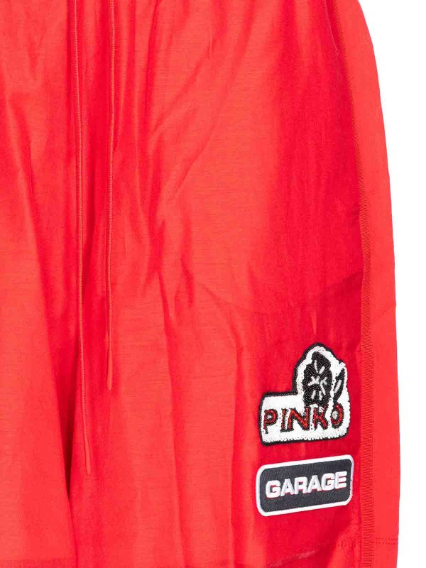 ショートパンツ - 赤 shop online: Pinko