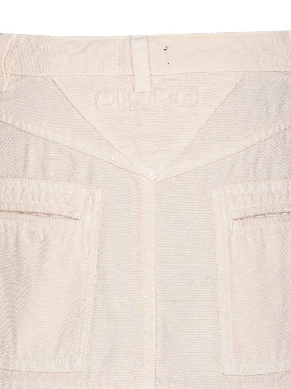 The Best Shops Pinko: Knee length skirts & Midi - Beige Kenny Skirt