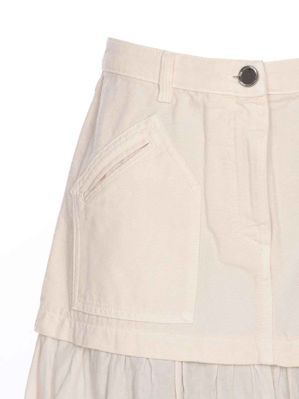 Beige Kenny Skirt shop online: Pinko