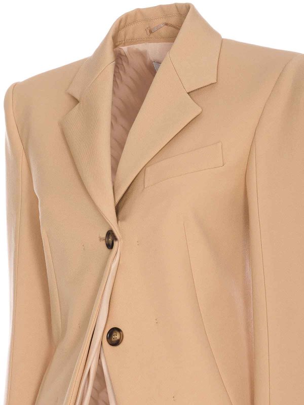 The Best Shops SPORTMAX: カジュアルジャケット - カジュアルジャケット - ベージュ