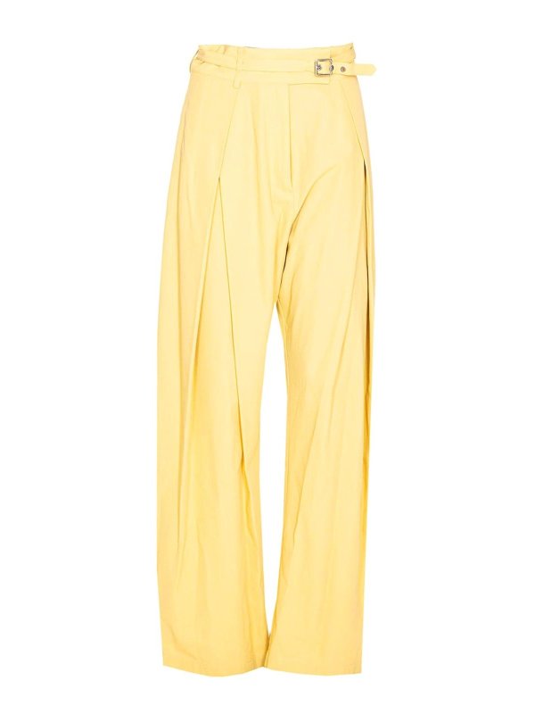 Pinko: カジュアルトラウザー - カジュアルパンツ - イエロー