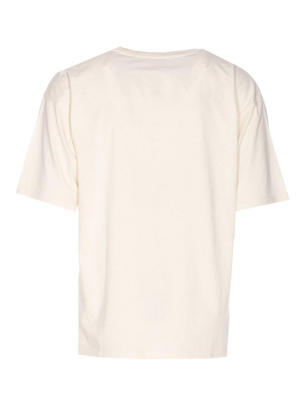 DIESEL: T-shirts online - T-Shirt - Blanc