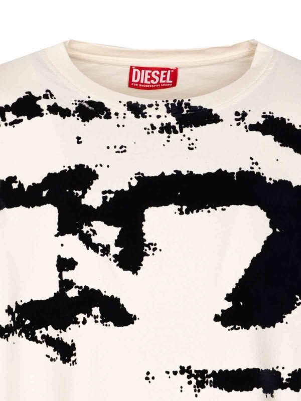 T-Shirt - Blanc shop online: DIESEL