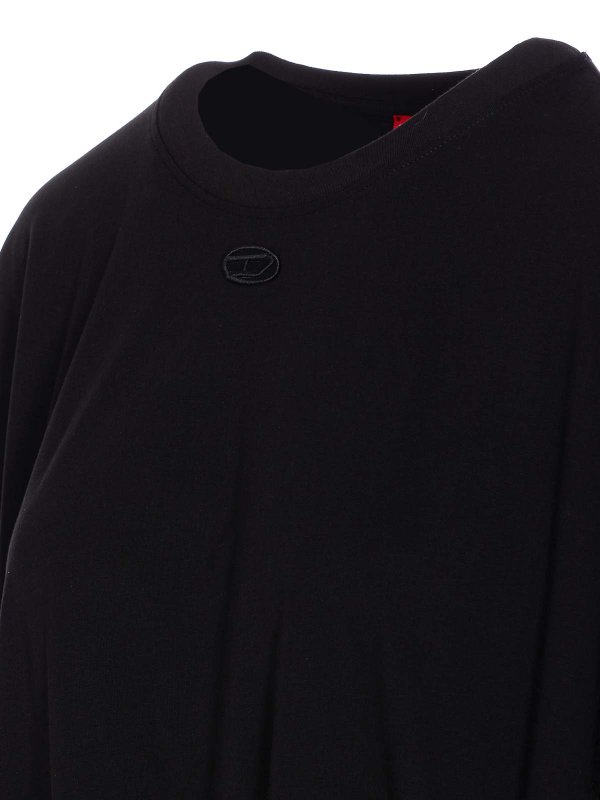 The Best Shops DIESEL: ニーレングスドレス - 膝丈ドレス - 黒