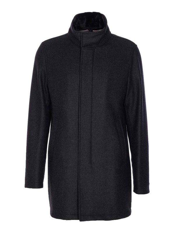 HERNO: ショートコート - ショートコート - グレー