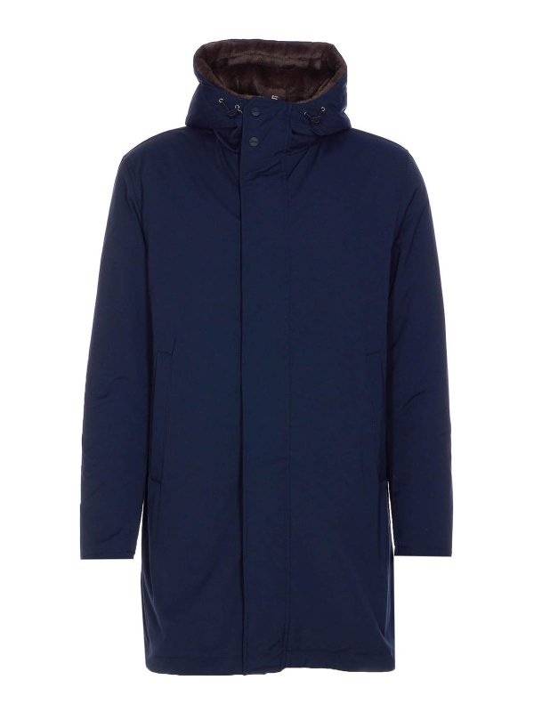 HERNO: Parkas - Parka - Blau